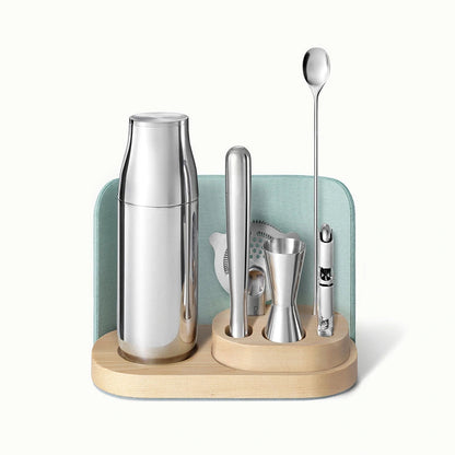 Caraway 9-Piece Complete Bar Set with Storage