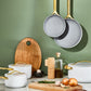 Caraway Deluxe Cookware Set in Cream