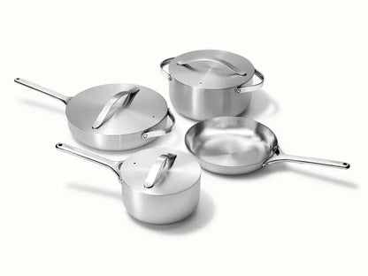Caraway Non-Toxic Stainless Steel Cookware Set