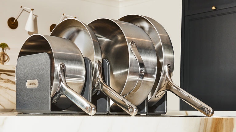 Caraway Non-Toxic Stainless Steel Cookware Set