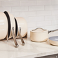 Caraway Deluxe Cookware Set in Cream
