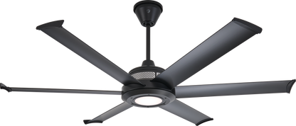 Big Ass Fans 60" Mammoth Ceiling Fan in Black with LED Light