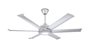 Big Ass Fans 60" Mammoth Ceiling Fan in Silver with LED Light