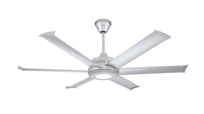 Big Ass Fans 60" Mammoth Ceiling Fan in Silver with LED Light