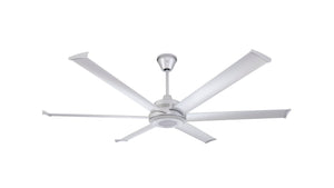 Big Ass Fans 72" Mammoth Ceiling Fan in Silver with LED Light