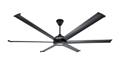 Big Ass Fans 84" Mammoth Ceiling Fan in Black with LED Light