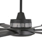 Big Ass Fans 84" Mammoth Ceiling Fan in Black with LED Light