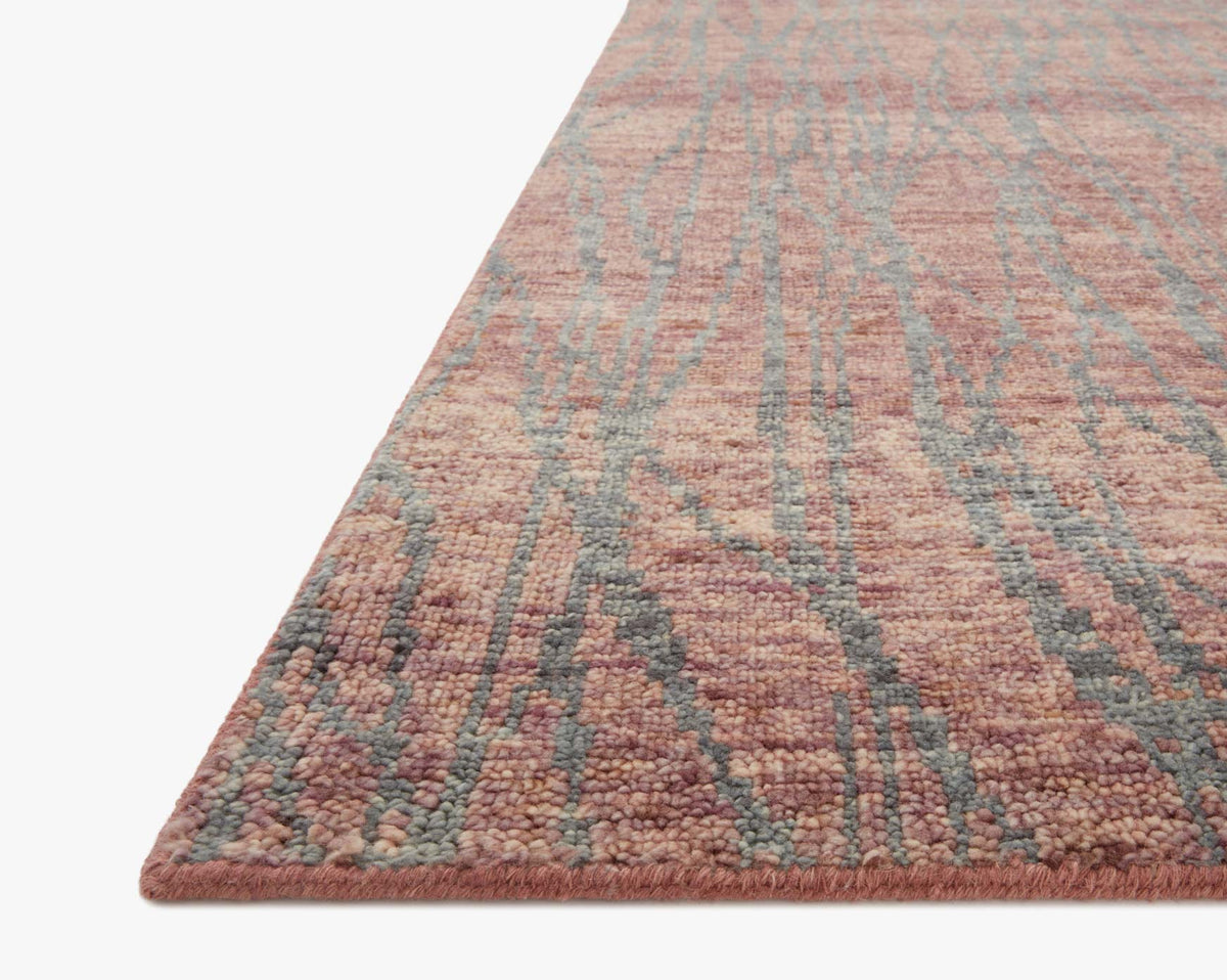 Loloi Daphne DAP-04 Raspberry / Silver area rug - image 7