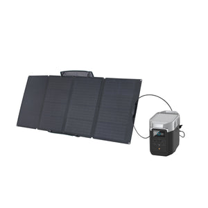 EcoFlow Package - DELTA 2 Portable Power Station (1024Wh) and 1 x Portable Solar Panel (160W)