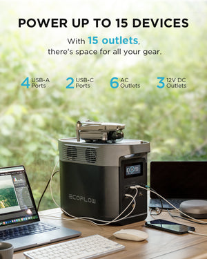 EcoFlow DELTA 2 Portable Power Station - 1024Wh