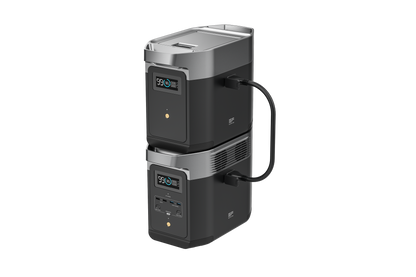 EcoFlow Package - DELTA 2 Portable Power Station (1024Wh) and 1 x Extra Battery