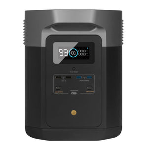 EcoFlow Package - DELTA Max 1600 Portable Power Station (1612Wh) and 2 x Portable Solar Panel (400W)