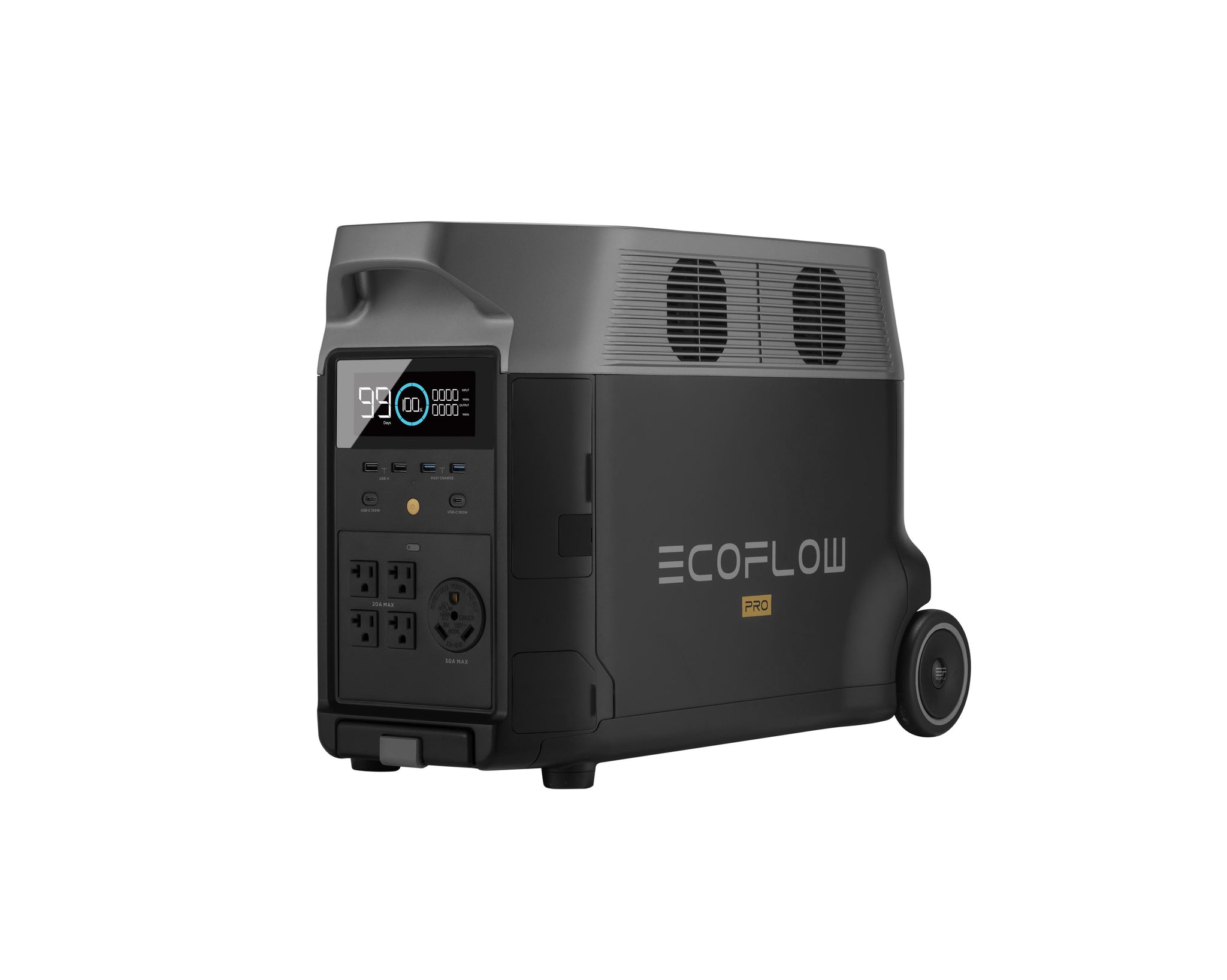 EcoFlow DELTA Pro Portable Power Station - 3600Wh
