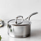 Demeyere 3.5 Qt. Stainless Steel Sauce Pan, Atlantis Series