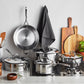 Demeyere 5.5 Qt. Stainless Steel Dutch Oven, Atlantis Series