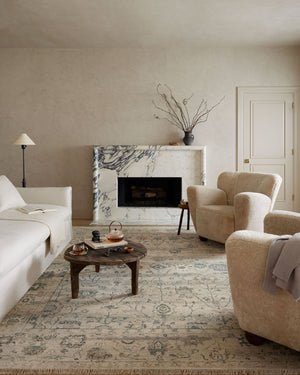 Loloi Dominic DOM-01 Dove / Denim area rug - image 2