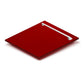 ZLINE Tallac 24-Inch Top Control Built-In Dishwasher, Red Gloss Panel, Traditional Handle, 51 dBA, DWV-RG-24