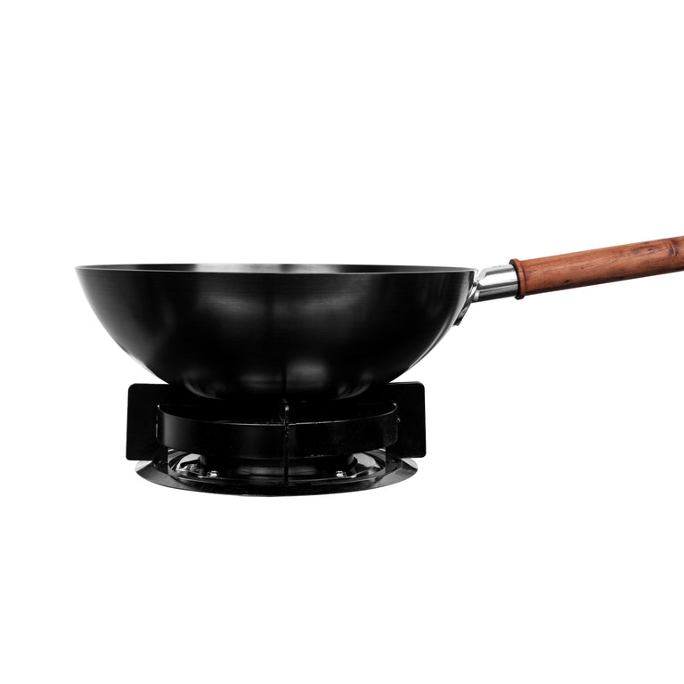 ZWILLING 12" Carbon Steel Wok and Lid, Dragon Series