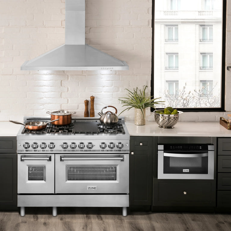 42 inch wall online mount range hood