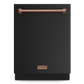 Gordon Ramsay by THOR Kitchen 24" Dishwasher in Matte Black with Rose Gold Accents, DW24X8BA00-RSG