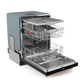Gordon Ramsay by THOR Kitchen 24" Dishwasher in Matte Black with Rose Gold Accents, DW24X8BA00-RSG