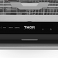 Gordon Ramsay by THOR Kitchen 24" Dishwasher in Matte Black with Stainless Steel Accents, DW24X8BA00-SS