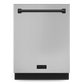Gordon Ramsay by THOR Kitchen 24" Dishwasher in Stainless Steel with Black Accents, DW24X8BA99-BLK