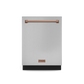 Gordon Ramsay by THOR Kitchen 24" Dishwasher in Stainless Steel with Rose Gold Accents, DW24X8BA99-RSG
