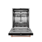 Gordon Ramsay by THOR Kitchen 24" Dishwasher in Stainless Steel with Rose Gold Accents, DW24X8BA99-RSG
