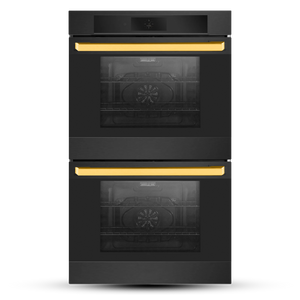 Induction Hardware 30-Inch Double Wall Oven, Black Stainless Steel, WO-D-30-BS-ORION