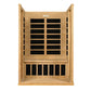 Dynamic Versailles Elite Ultra Low EMF Indoor Infrared Sauna in Canadian Hemlock (2-Person Capacity)