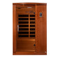 Dynamic Venice Limited Elite Ultra Low EMF Indoor Infrared Sauna in Canadian Hemlock (2-Person Capacity)