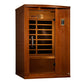 Dynamic Venice Limited Elite Ultra Low EMF Indoor Infrared Sauna in Canadian Hemlock (2-Person Capacity)