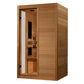 Dynamic Lucca Low EMF Indoor Infrared Sauna in Canadian Hemlock (2-Person Capacity)