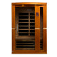 Dynamic Vittoria Elite Ultra Low EMF Indoor Infrared Sauna in Canadian Hemlock (2-Person Capacity)