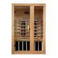 Dynamic Serena Full Spectrum Near Zero EMF Indoor Infrared Sauna in Canadian Hemlock (2-Person Capacity)