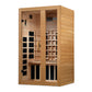 Dynamic Serena Full Spectrum Near Zero EMF Indoor Infrared Sauna in Canadian Hemlock (2-Person Capacity)