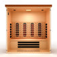Dynamic Vila Grande Full Spectrum Near Zero EMF Indoor Infrared Sauna in Canadian Hemlock (4-Person Capacity)