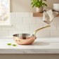 Mauviel 1830 M'Heritage M'150 B Copper Chef Pan With Brass Handle
