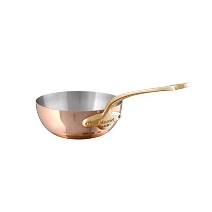 Mauviel 1830 M'Heritage M'150 B Copper Chef Pan With Brass Handle