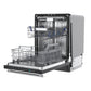 FORNO Stella 24" Built-in Dishwasher in Black, ENERGY Star, FDWBI8010-24BLK