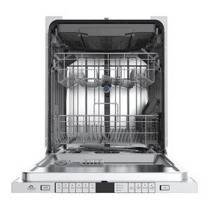 FORNO Rivestito 24" Built-In Panel-Ready Dishwasher, Ultra-Quiet 45 dB, Energy Star with Stainless Steel Interior, FDWBI8011-24
