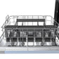 FORNO Rivestito 24" Built-In Panel-Ready Dishwasher, Ultra-Quiet 45 dB, Energy Star with Stainless Steel Interior, FDWBI8011-24