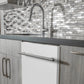 ZLINE Classic 24-Inch Top Control Built-In Dishwasher, White Matte Panel, Modern Handle, 52 dBA, DW-WM-H-24