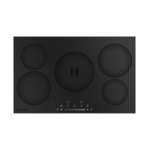 Induction Hardware 36" LED Induction Drop-In Cooktop, 5-Zone, ID-PRO-36