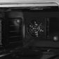 FORNO Ambassador Valente 36" 5.2 cu. ft. Dual Fuel Range, 6 Sealed Burners, Convection Oven in Black with Antique Brass Accents and Copper Rivet Trim, FFSGS6199-36CPBLK