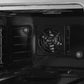 FORNO Ambassador Valente 48" 6.7 cu. ft. Dual Fuel Range, 8 Sealed Burners, Convection Oven in Black with Antique Brass Accents and Copper Rivet Trim, FFSGS6199-48CPBLK