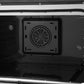 FORNO Galiano 36" 5.36 cu. ft. French Door Dual Fuel Range with 6 Sealed Burners in Black with Antique Brass Accents, FFSGS6356-36BLK