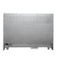 FORNO Galiano 48" 6.58 cu. ft. French Door Dual Fuel Range with 8 Sealed Burners and Griddle in Black with Antique Brass Accents, FFSGS6356-48BLK