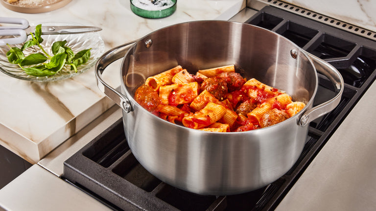Caraway Non-Toxic Stainless Steel Cookware Set